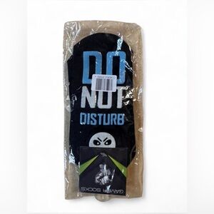 🎮 NWT Gamer Socks - “Do Not Disturb I Am Busy Gaming”